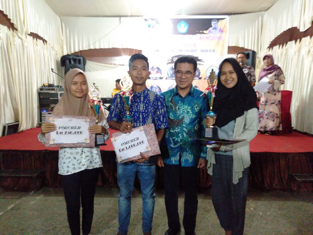 SISWA SLB AISYIYAH SIJUNJUNG JUARA II DESAIN GRAFIS SMALB TINGKAT PROVINSI TAHUN 2019