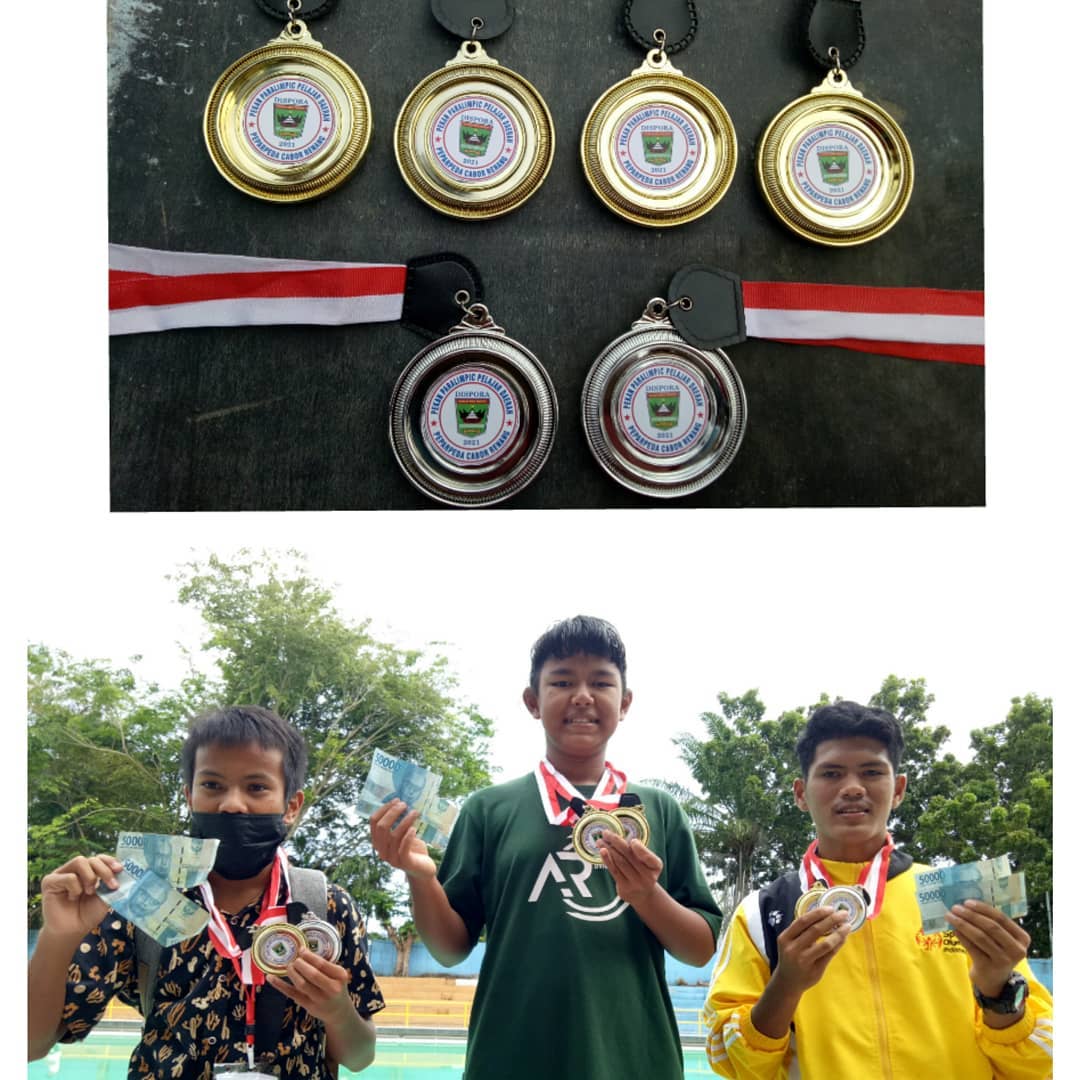 5 Atlet SLB Aisyiyah Sijunjung berhasil membawa 6 Medali Emas dan 2 Medali Perak dalam ajang PEPARPEDA Tingkat Sumatera Barat