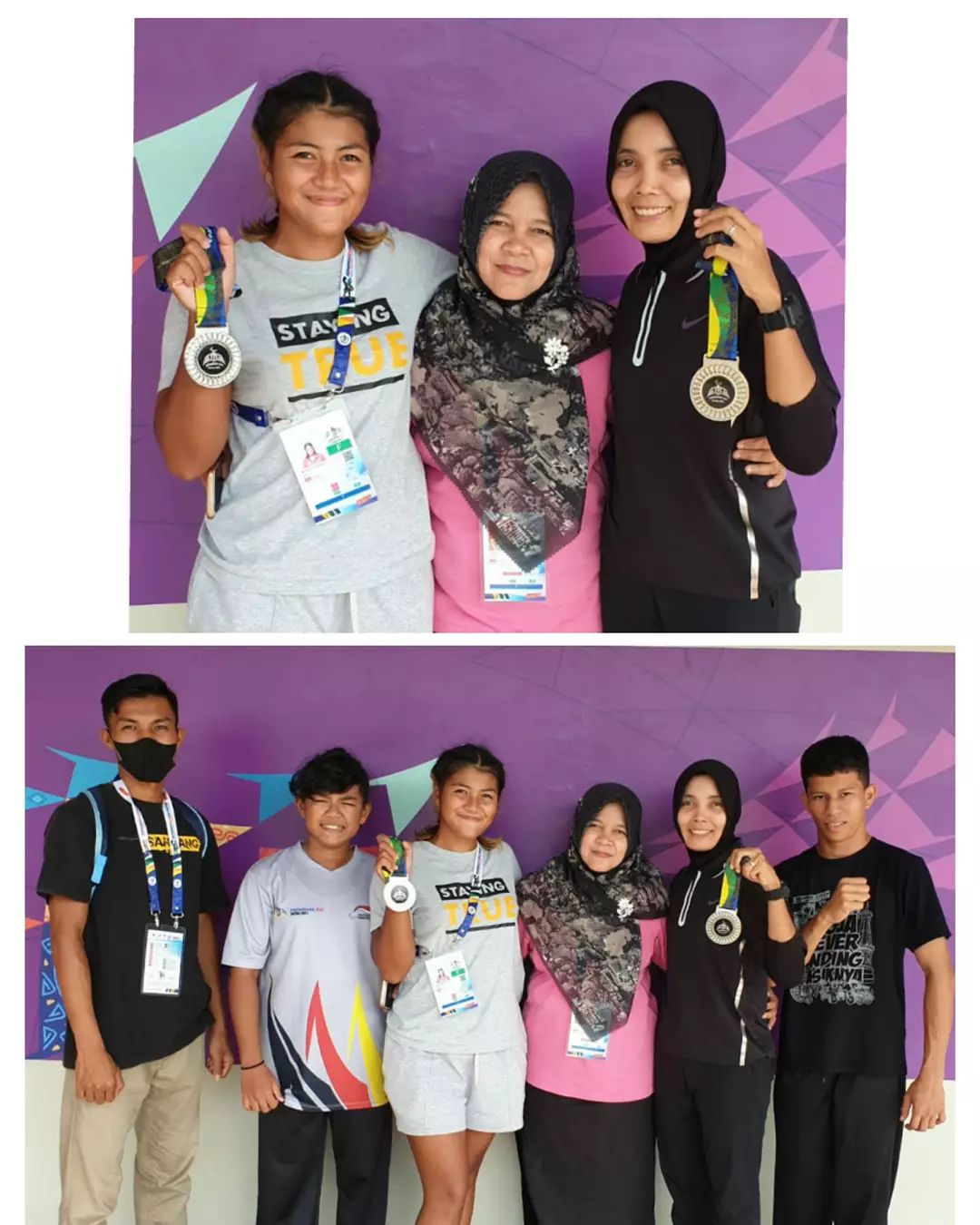 2 Medali Perak dan 1 Medali Perunggu persembahan dari atlit kab. sijunjung untuk SUMBAR di ajang PEPARNAS ke XVI Tahun 2021 di Papua